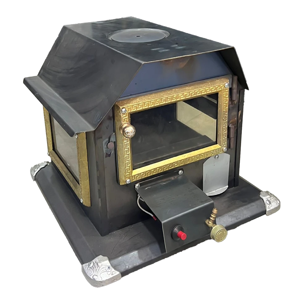 3-Sided Gable Gas Stove with Oven GS006