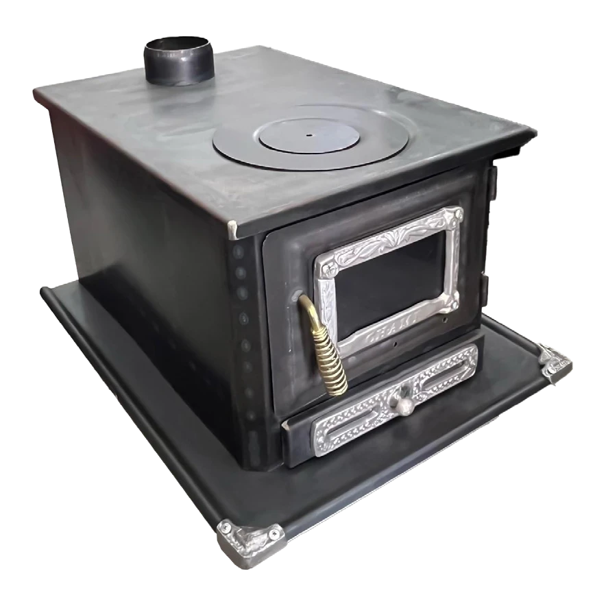 XXL Glass-Front Wood Stove WS007