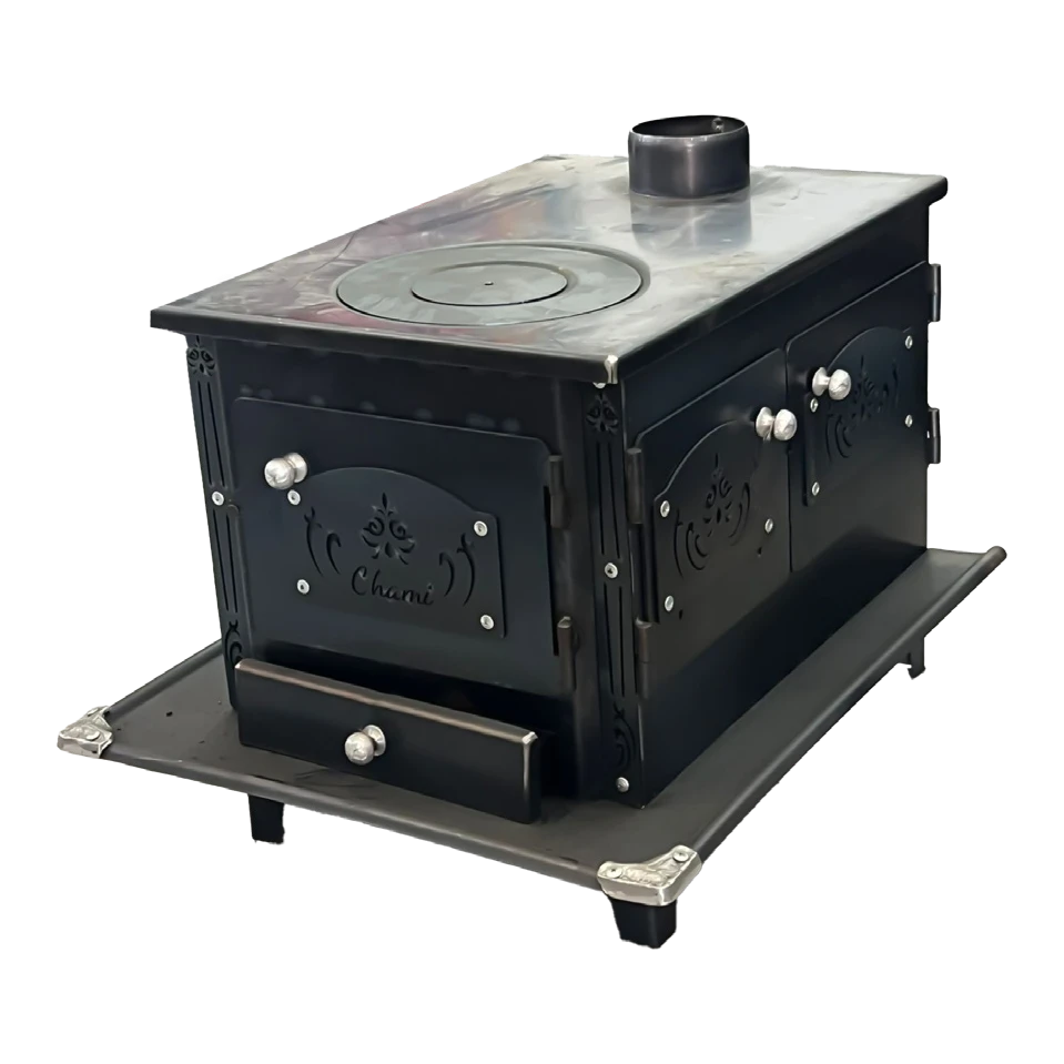 Large Wood Stove with Oven WS010